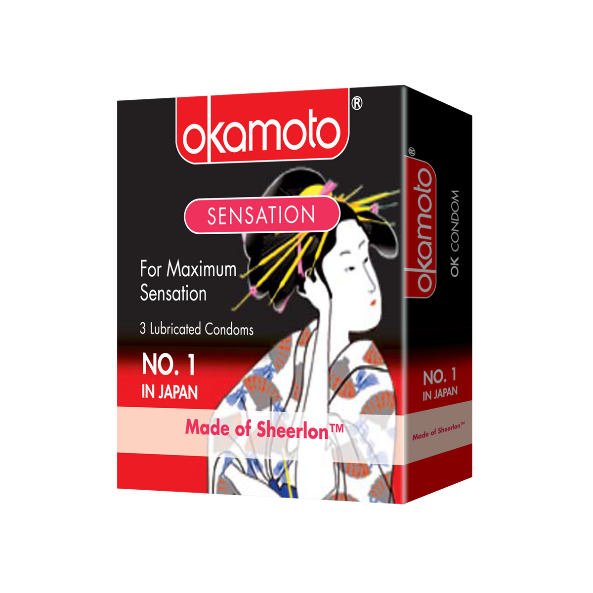 Okamoto OK Series Sensation Condom 3s | Okamoto Global