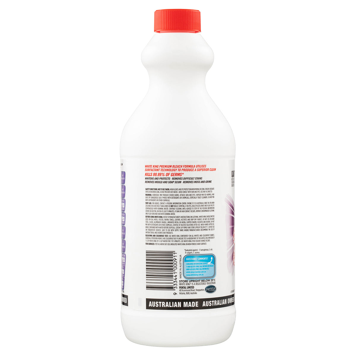 White King Bleach Lavender 1.25L Okamoto Global