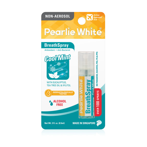 Pearlie White BreathSpray CoolMint (Alcohol Free) 8.5ml