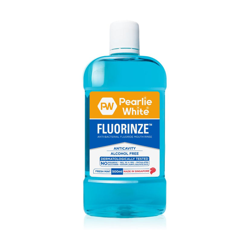 Pearlie White Fluorinze Anti-bacterial Fluoride Mouth Rinse 750ml