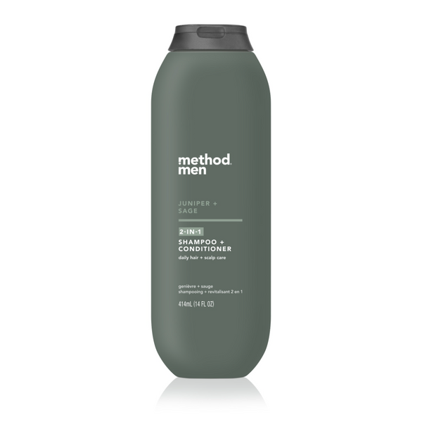 Method Men 2 in 1 Shampoo + Conditioner 414ml - Juniper + Sage