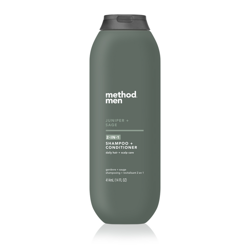 Method Men 2 in 1 Shampoo + Conditioner 414ml - Juniper + Sage