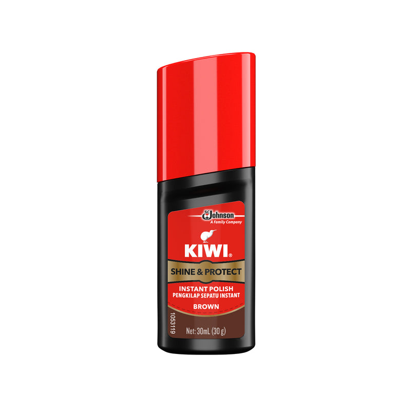 KIWI Wax Rich Shine & Protect Liquid Brown 30ml