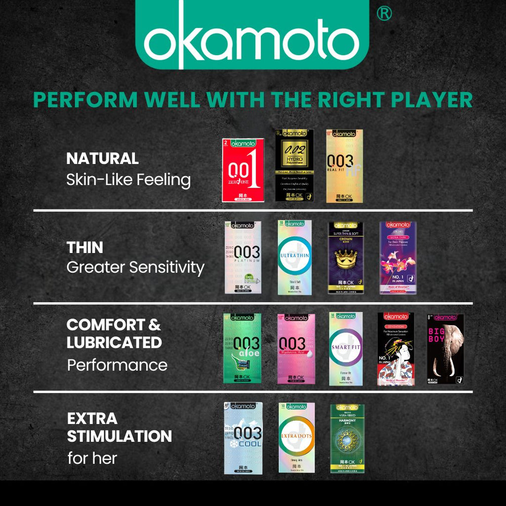 OK Smart Fit Condoms 10s