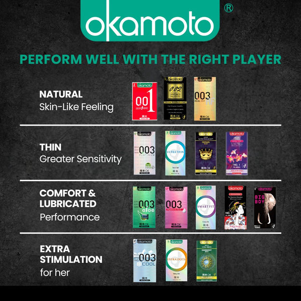 OK Smart Fit Condoms 10s