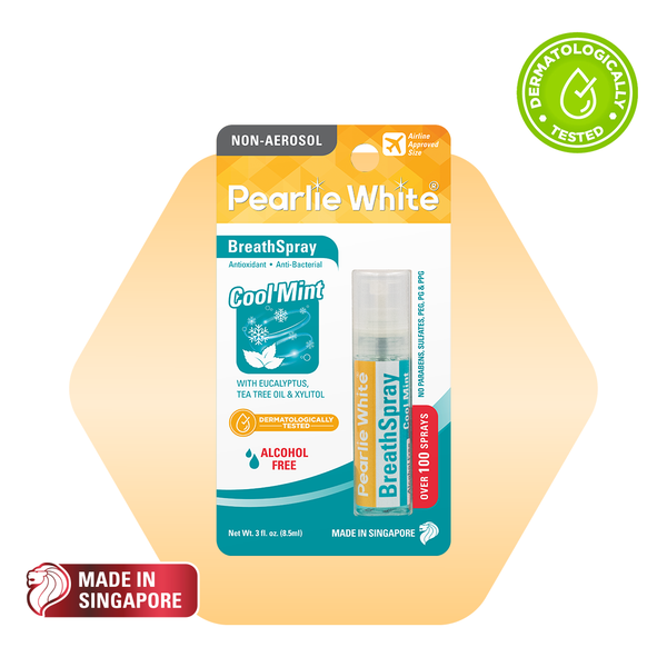 Pearlie White BreathSpray CoolMint (Alcohol Free) 8.5ml