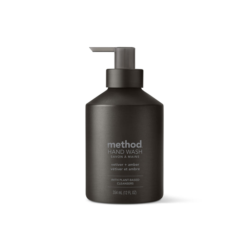Method Aluminium Gel Hand Wash - Vetiver + Amber 354ml
