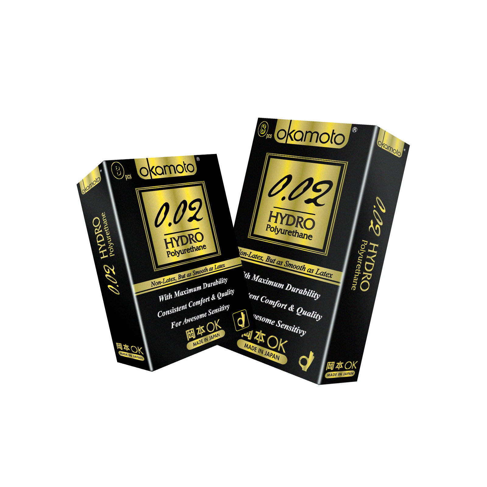 Okamoto 002 Hydro Polyurethane Condom 8s | Okamoto Global Okamoto 002 Hydro Polyurethane Condom 8s | Okamoto Global