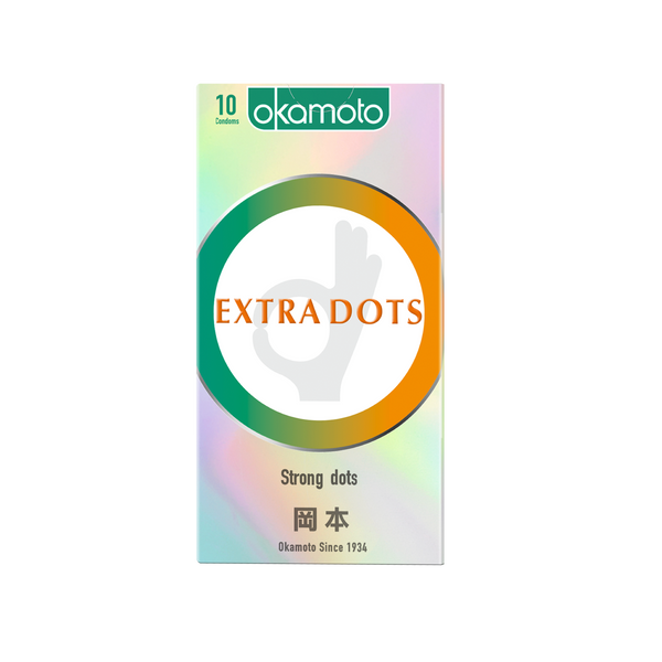 OK Extra Dots Condoms 10s