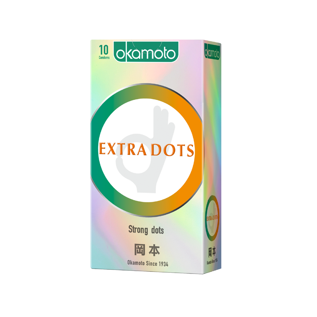 OK Extra Dots Condoms 10s