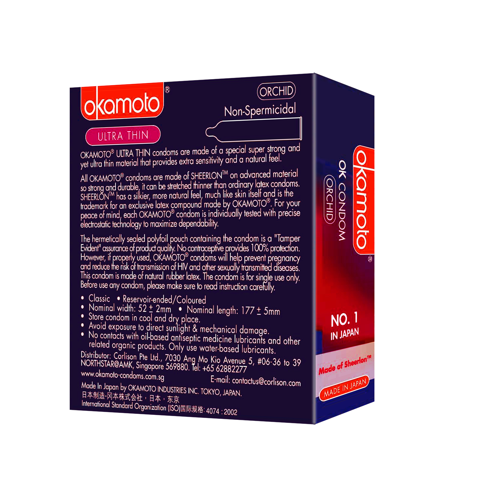 OKAMOTO Condom Skinless 3000 12 Pieces - Made In Japan - Foto 3