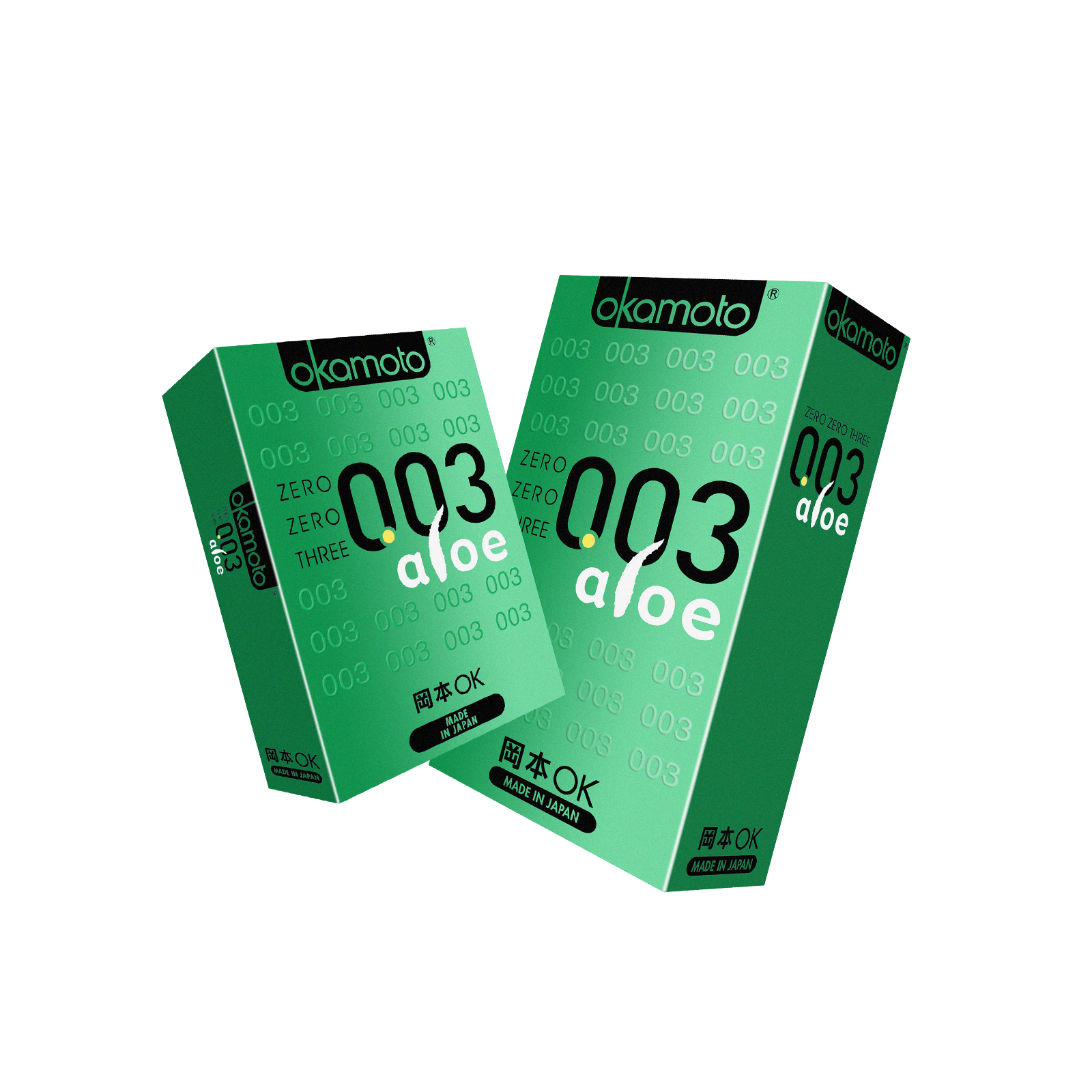 Aloe vera3本セット Okamoto 003 Aloe Condom 4s | Okamoto Global